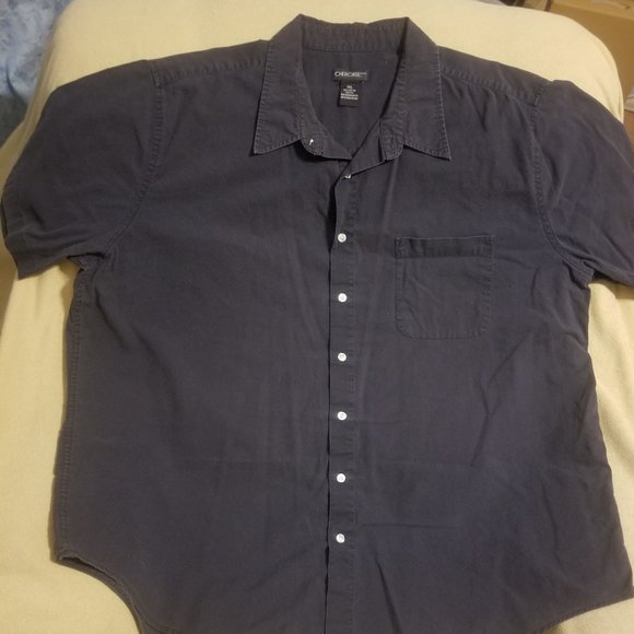 Cherokee Other - beautiful dark Cherokee men's XXL shirt with pearly buttons